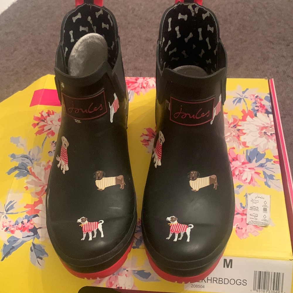 Joules Short Wellie Rain Boot